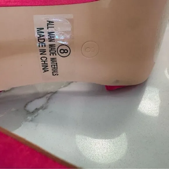 Pink Bow Heels - Picture 5 of 7